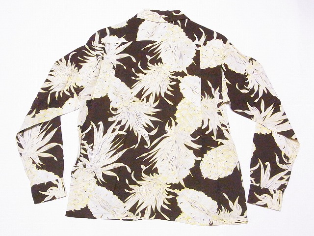 SUN SURF[サンサーフ] 長袖アロハシャツ SS29403 ISLAND PINEAPPLE