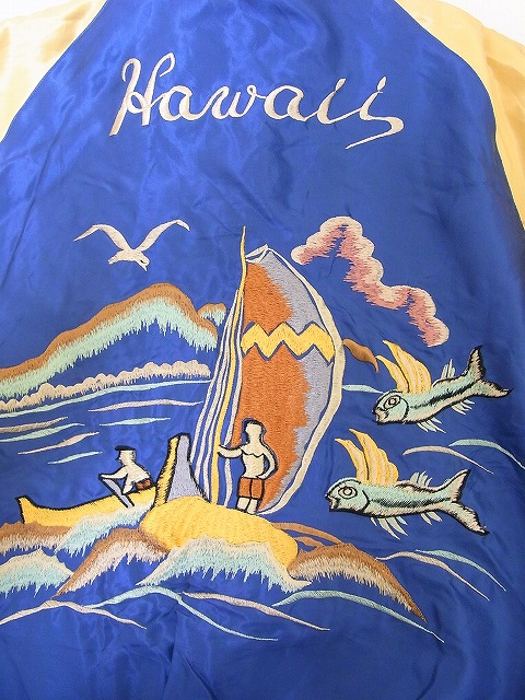 TAILOR TOYO[テーラー東洋] スカジャン HAWAII×鷲 商品詳細│東洋