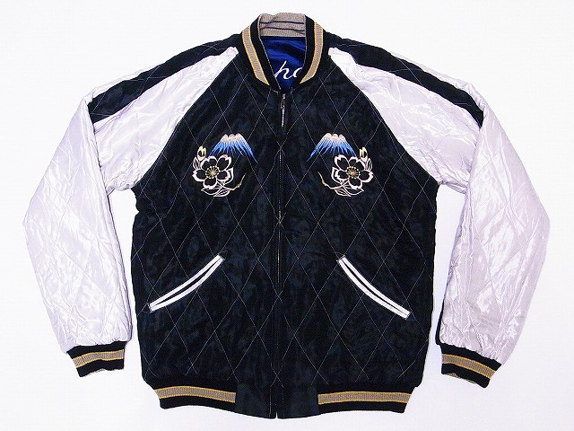 TAILOR TOYO[テーラー東洋] スカジャン TT14206 別珍 EAGLE×JAPAN MAP