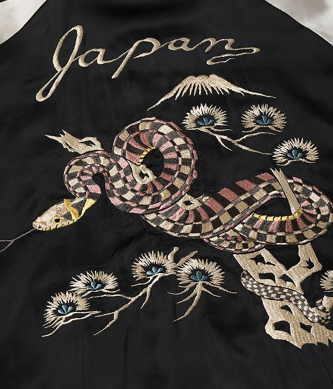 TAILOR TOYO[テーラー東洋] スカジャン TT15808 港商 BLACK SNAKE
