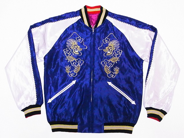 TAILOR TOYO[テーラー東洋] スカジャン TT13756 EAGLE×JAPAN MAP 鷲