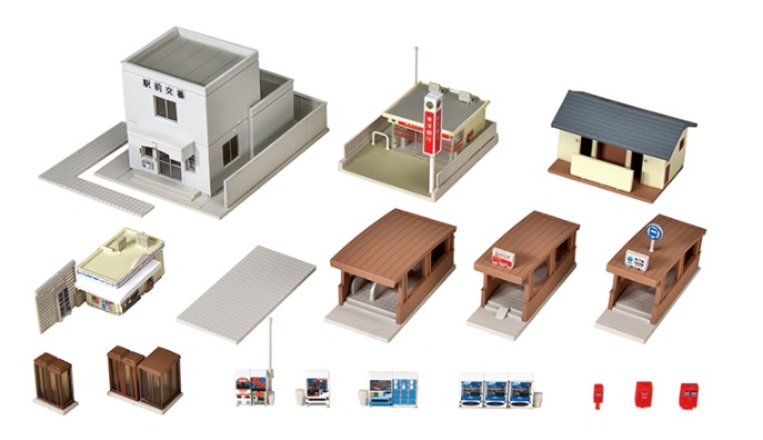 未使用 KATO ビル4棟と駅前施設23-417とタウンアクセサリー23-421