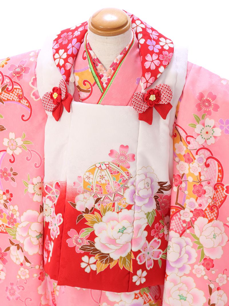 七五三|3歳女児|被布|対応身長:90~100cm|kawaiina|#E-H-403C｜全国宅配