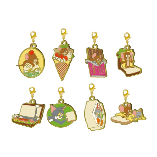 トムとジェリー メタルチャームコレクション【1BOX 8箱入り