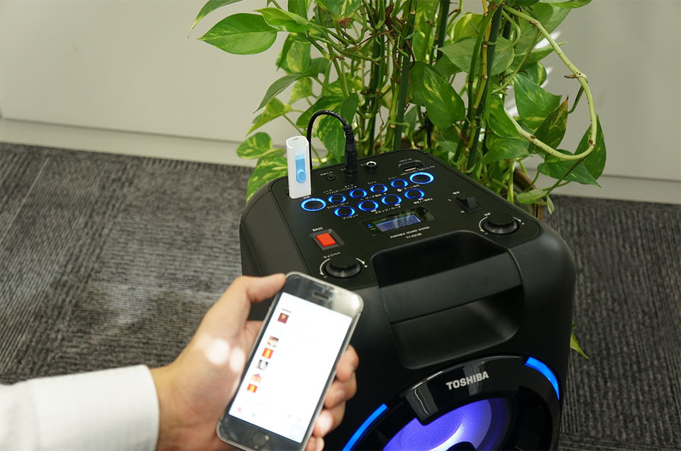 試用レポート 東芝 Bluetooth対応 超大型スピーカー TY-ASC60 家電と