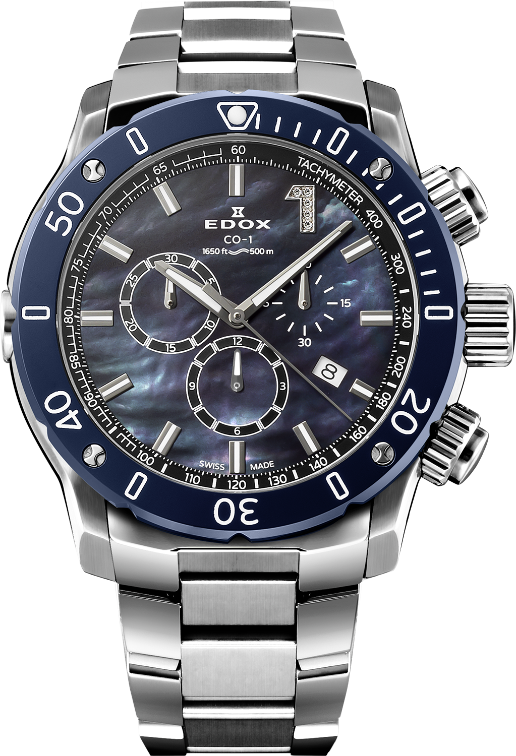 クロノオフショア1 クロノグラフ』に日本限定モデル登場 | EDOX日本