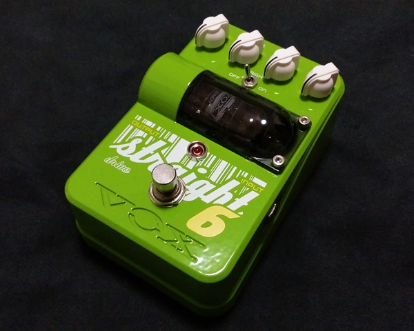 真空管内蔵オーバードライブ「VOX Straight 6 Drive TG1-ST60D