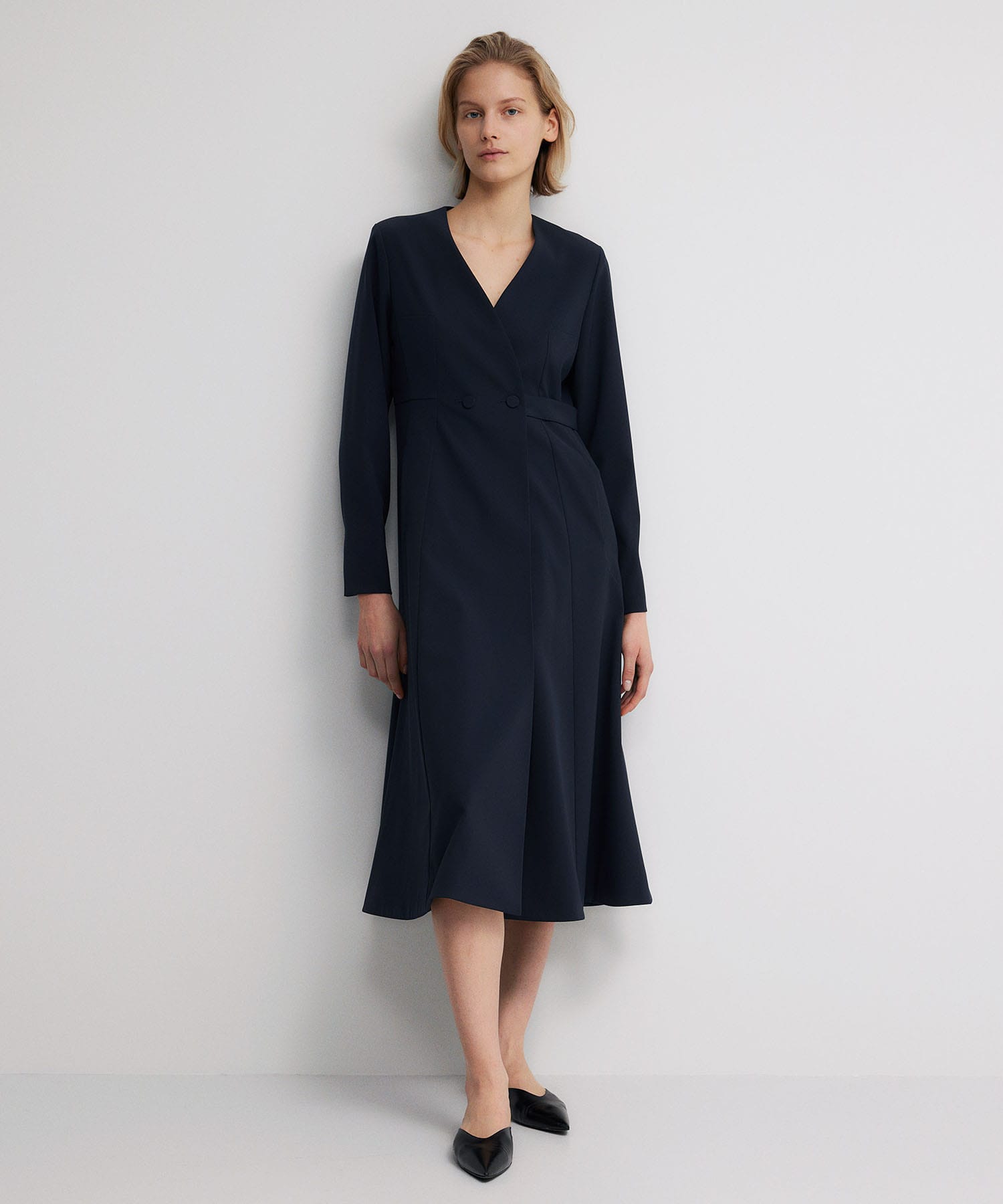 COLUMN / ネックシェイプワンピース＜THE COLUMN＞｜ESTNATION ONLINE