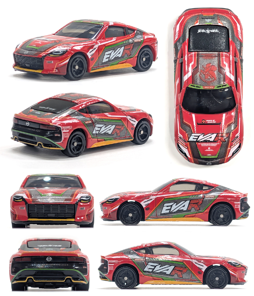 トミカよりエヴァンゲリオンレーシングの「エヴァRT初号機 日産