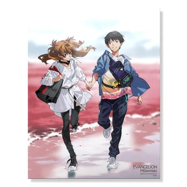 受注生産品】RADIO EVA 397 EVA Canvas Art （illustration）/シンジ