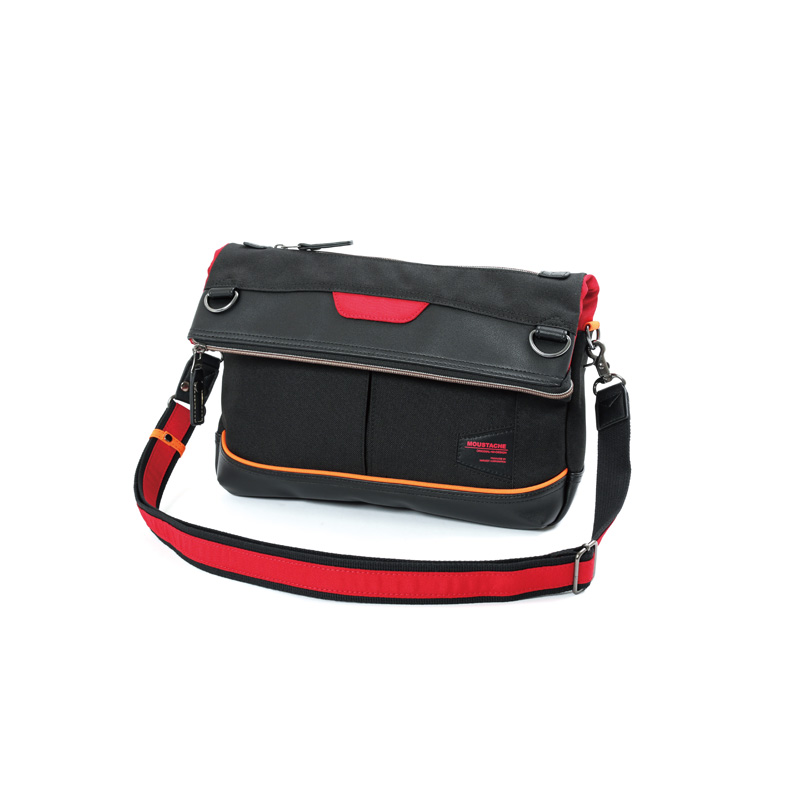 EVANGELION x MOUSTACHE】口折れショルダー/初号機/ブラックVer