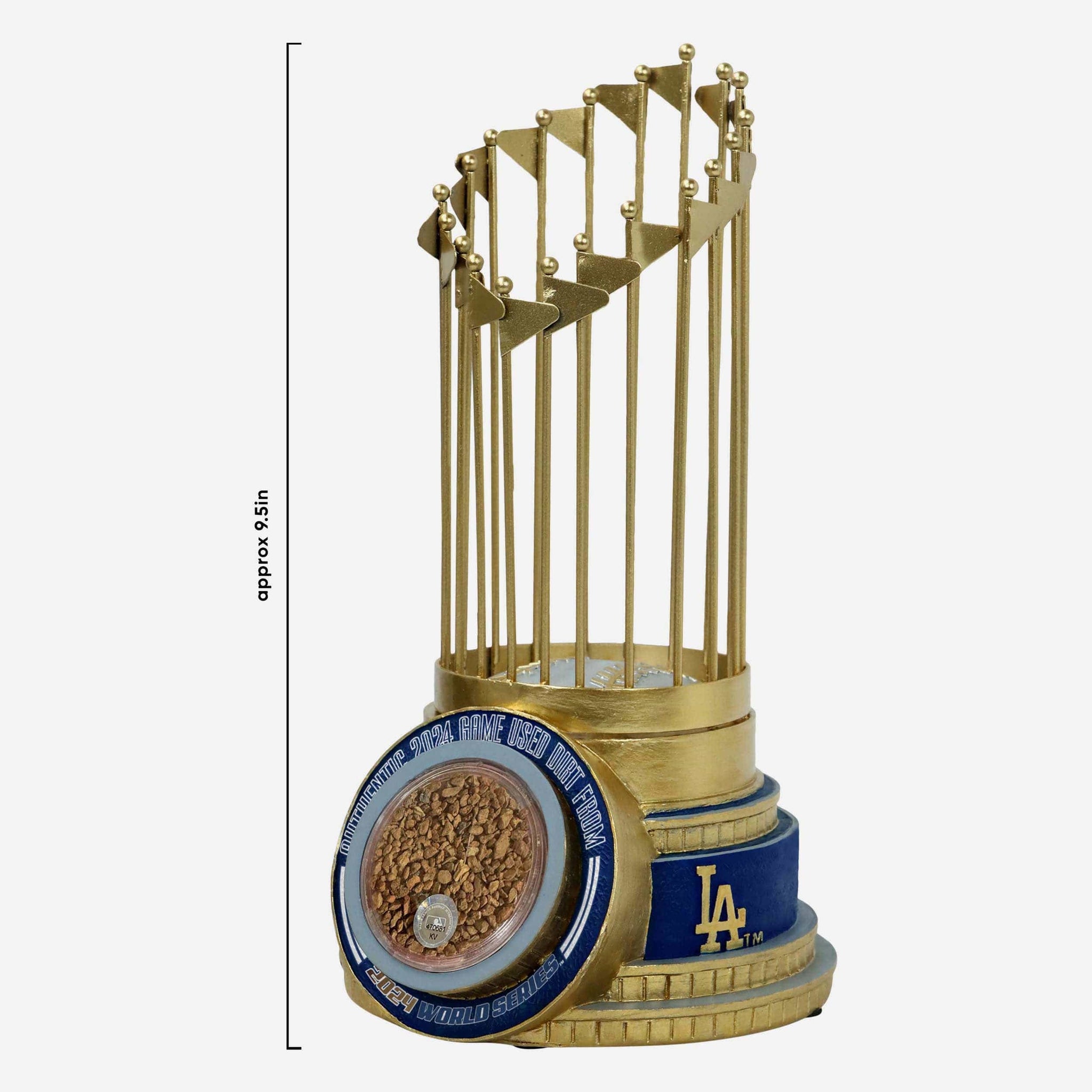 Los Angeles Dodgers 2024 World Series Champions Authentic Dirt