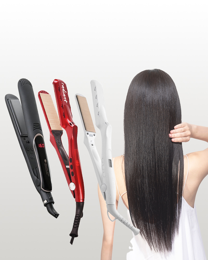 ダメージを抑える！温度調節機能付きストレートアイロン｜ビューティー