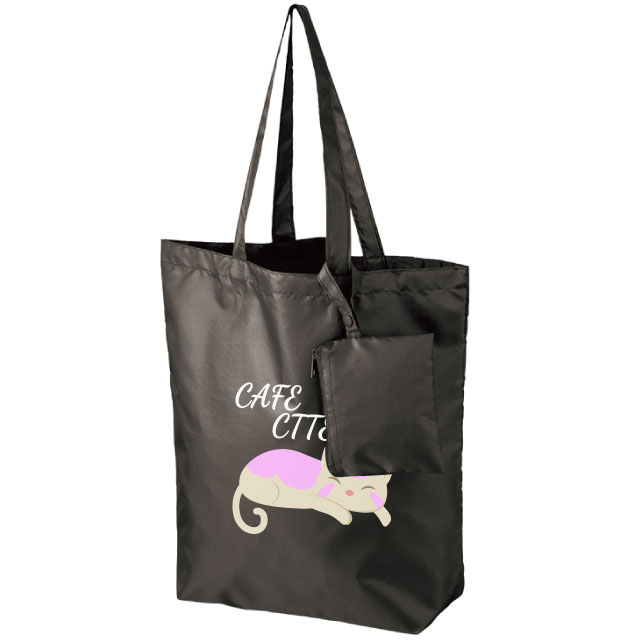 ポーチ付きポケッタブルトートバッグ（L）[MARKLESS STYLE TR-1350