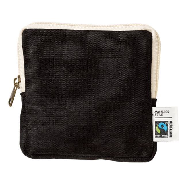 フェアトレードスリムスクエアポーチ（S）[MARKLESS STYLE TP-0050