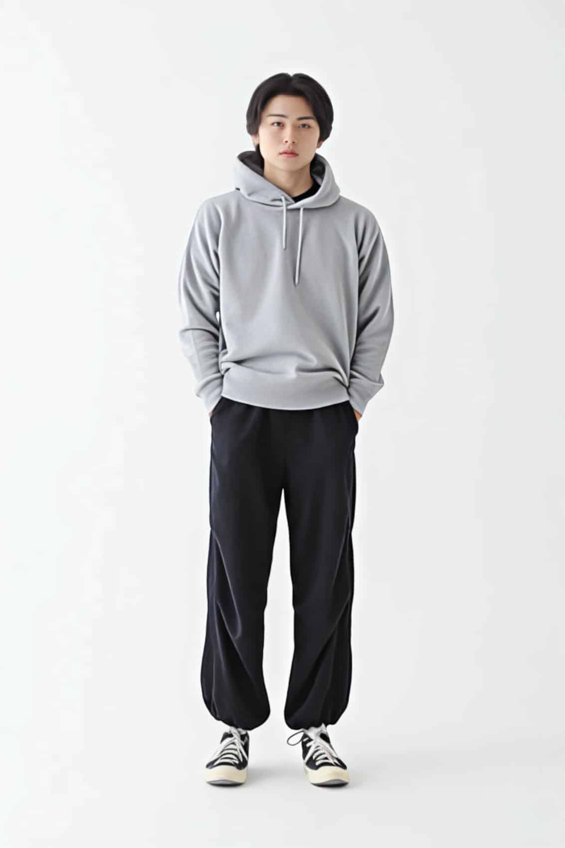 レギュラーウェイトスウェットパーカー[CROSS＆STITCH SP2252