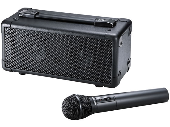 サンワサプライ ワイヤレスマイク付き拡声器スピーカー MM-SPAMP4 通販