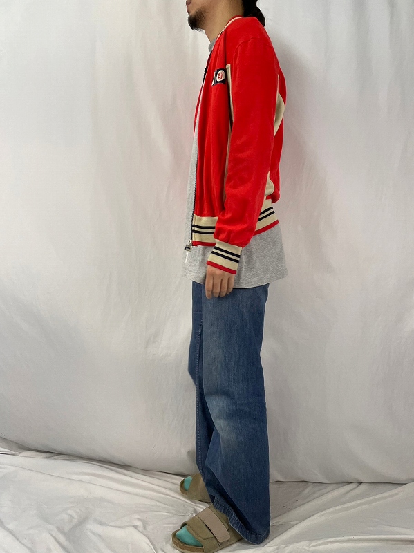 70年代 70s フィラ イタリア製 ビヨンボルグ ジャージ スポーツ 赤