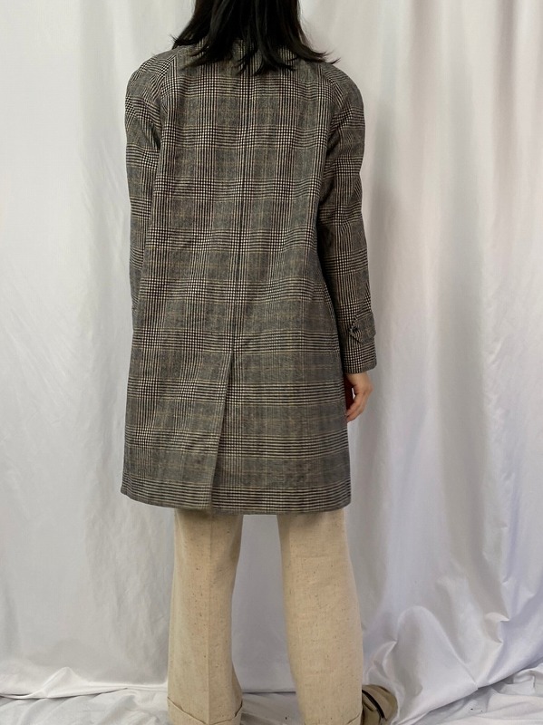 80年代 80s バーバリーズ イングランド製 英国製 グレー ロングコート