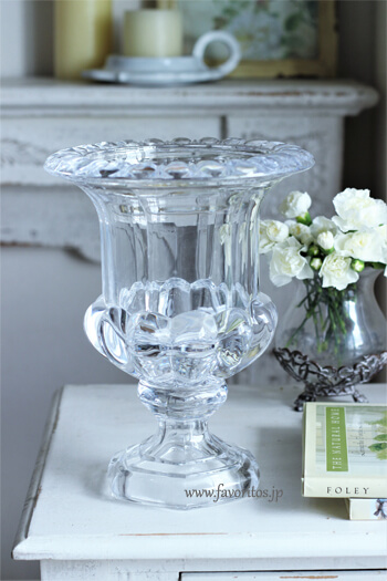 A&B HOME｜クリスタルベースガラスポット フラワーベース
