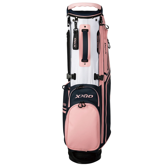 XXIO Lady Stand Bag-White/Navy/Pink - ゴルフ(GOLF) - ゴルフ用品