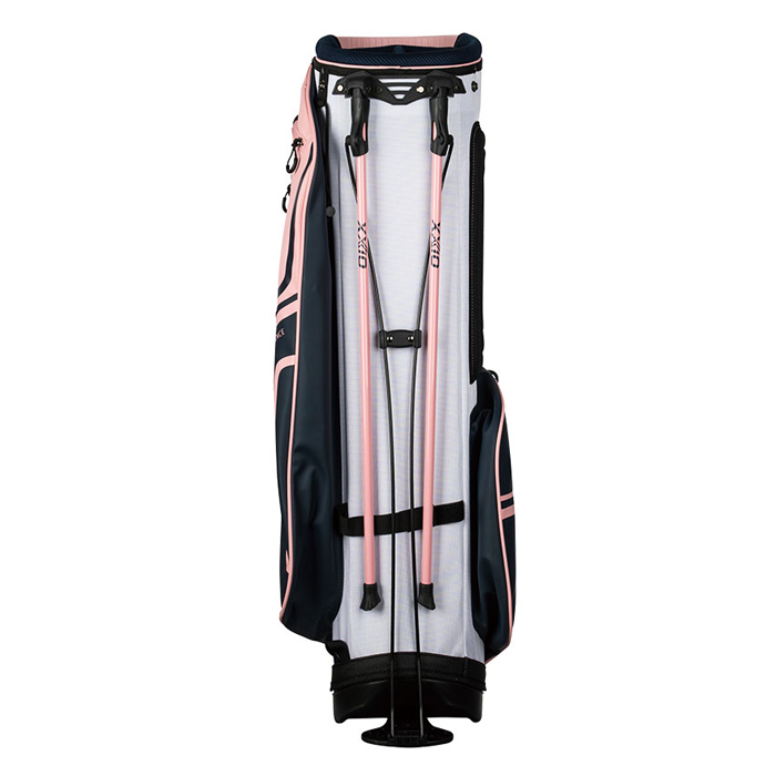 XXIO Lady Stand Bag-White/Navy/Pink - ゴルフ(GOLF) - ゴルフ用品