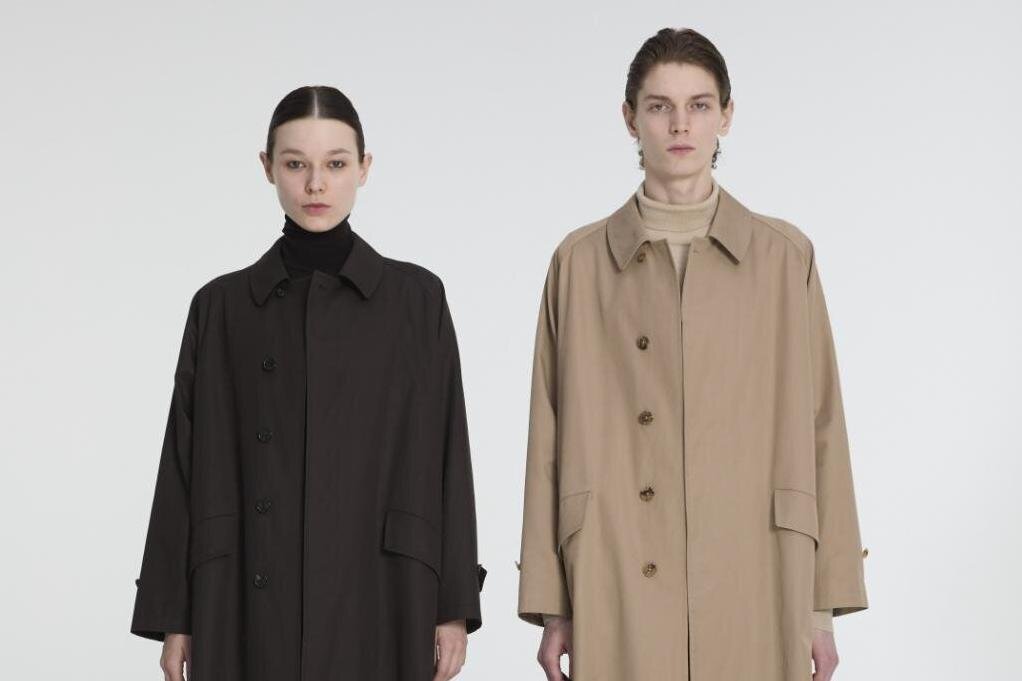 ダックス×Scyeの初コラボ、ハウスチェック柄のバルマカーンコート