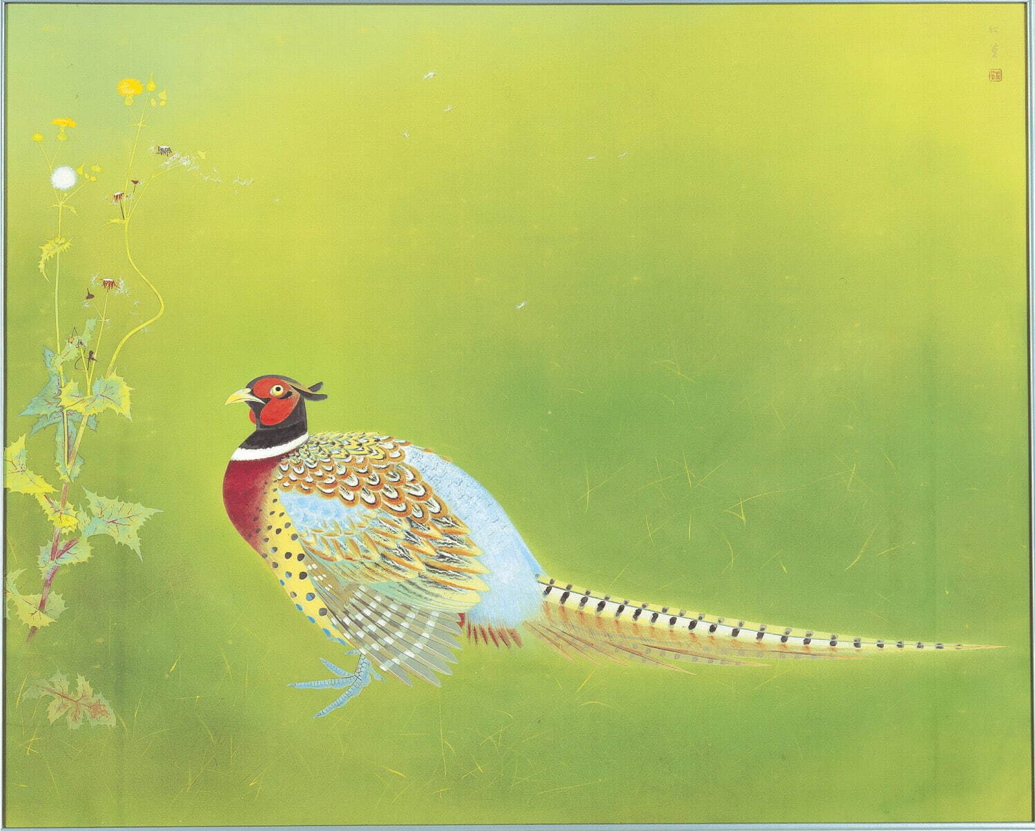 展覧会「歩々清風」松伯美術館で - 上村松園・松篁・淳之の3代による