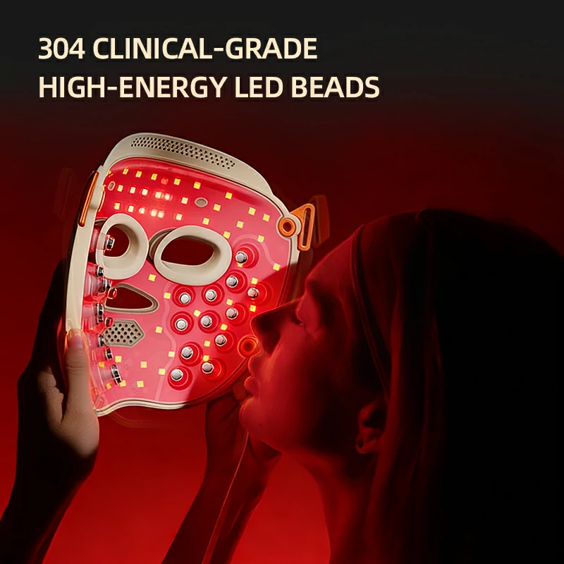 EMS Red Light Therapy Facial Beauty Mask Factory - FITTOP