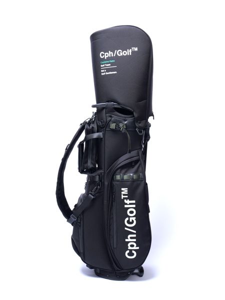 Captains Helm Golf / AS2OV × Cph/Golf™ #CORDURA CADDY BAG -Black-