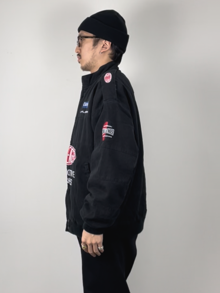 CHALLENGER / NATIONAL RACING JACKET -Black-