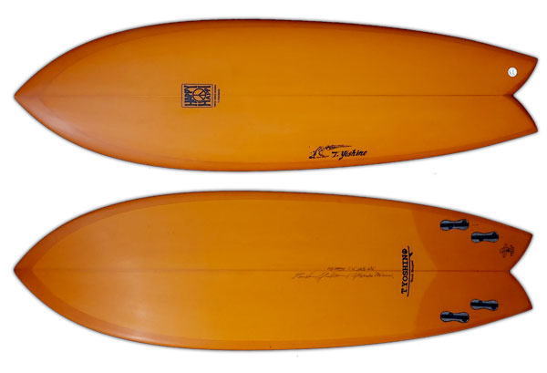 ハイブリッドツインフィッシュモデル/ヨシノシェイプサーフボード