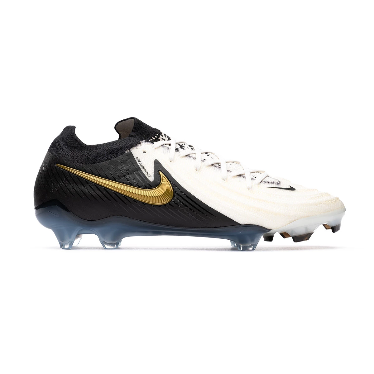 Football Boots Nike Phantom GX II Elite FG White-Black-Mtlc Gold