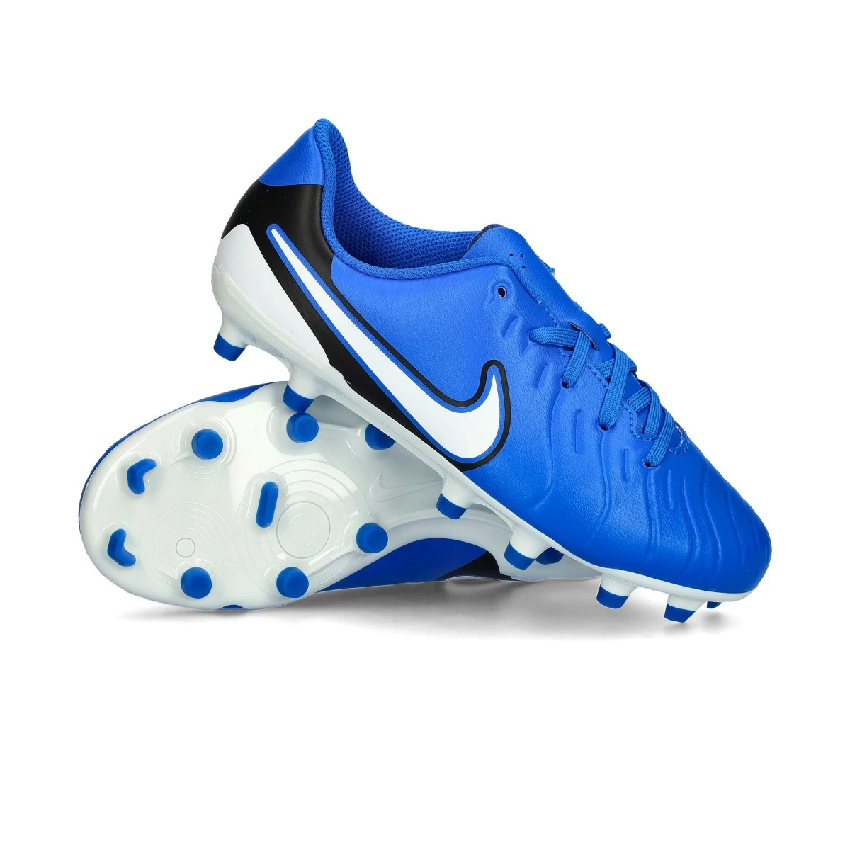 Football Boots Nike Kids Tiempo Legend 10 Club FG/MG Signal Blue