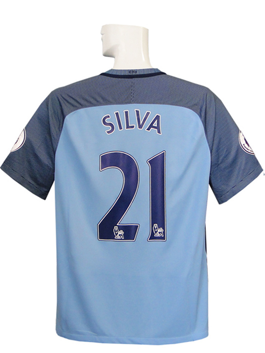 ナイキ) NIKE/16/17マンチェスターシティ/ホーム/半袖/ダビド・シルバ