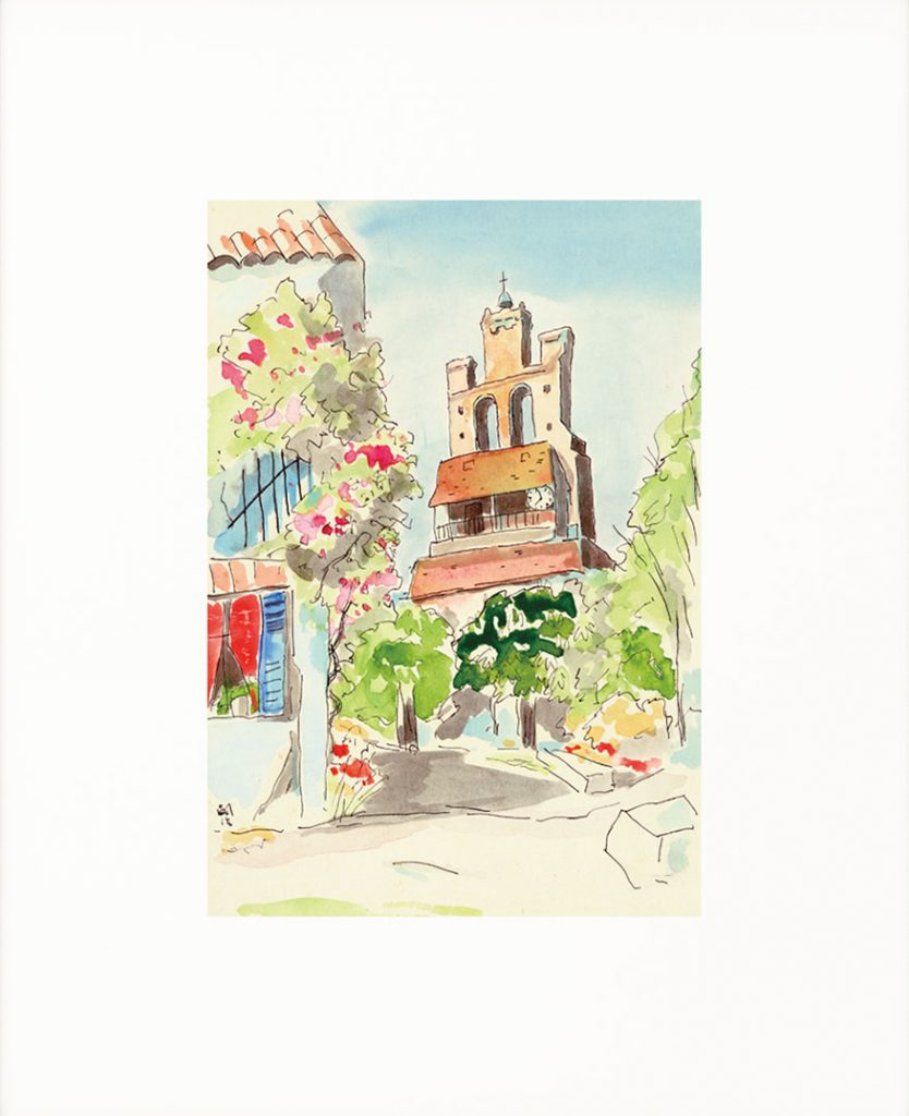 受注制作】婦人之友アートセレクション 高精彩複製画 藤田嗣治「南