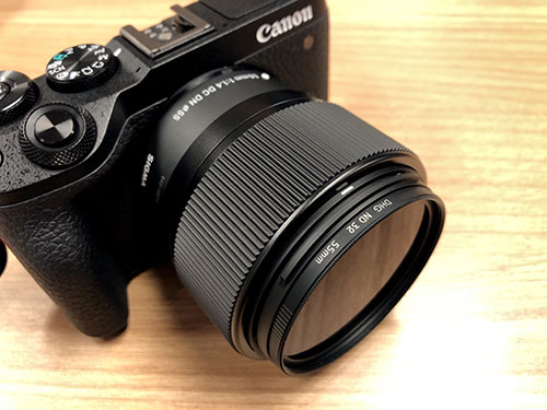 Canon EOS M6 Mark II と SIGMA 56mm F1.4 DC DN | Contemporary で