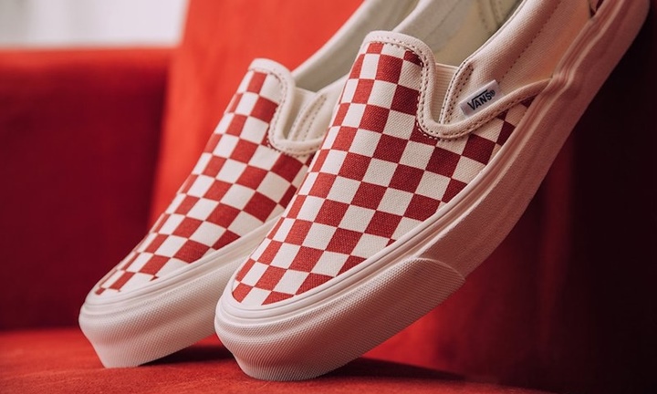VANS VAULT OG CLASSIC SLIP-ON LX CHECKERBOARD 3カラー (バンズ