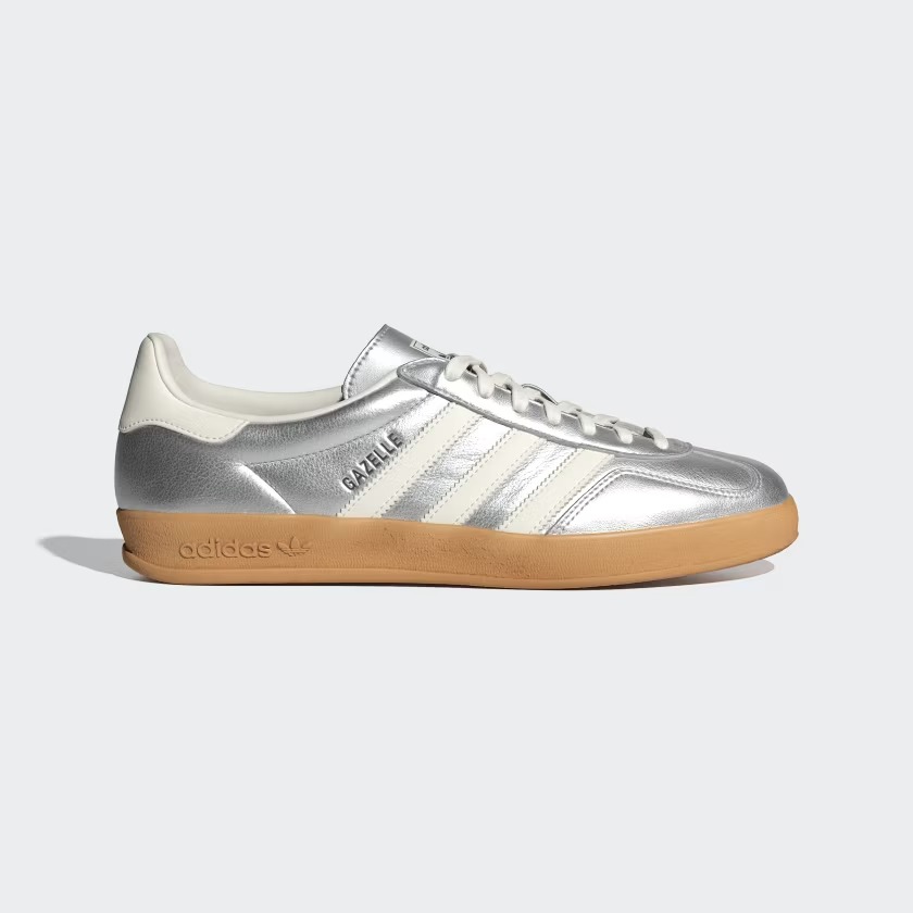 2024年 発売】adidas Originals GAZELLE INDOOR “Silver Metallic/Core
