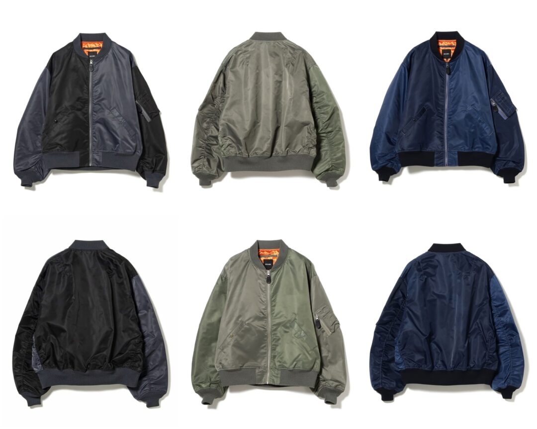 BEAMS 2026 SS “クレイジー MA-1 ジャケット”が発売 (ビームス) | Fullress