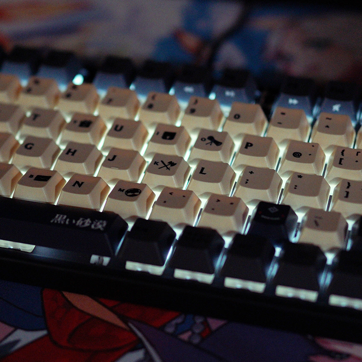 ふもコレ × 黒い砂漠 キーボード 日本語配列｜ふもコレ(Fumo Collection)