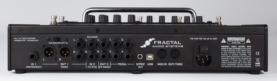 AX8 Amp Modeler/Multi-FX Processor - Fractal Audio Systems