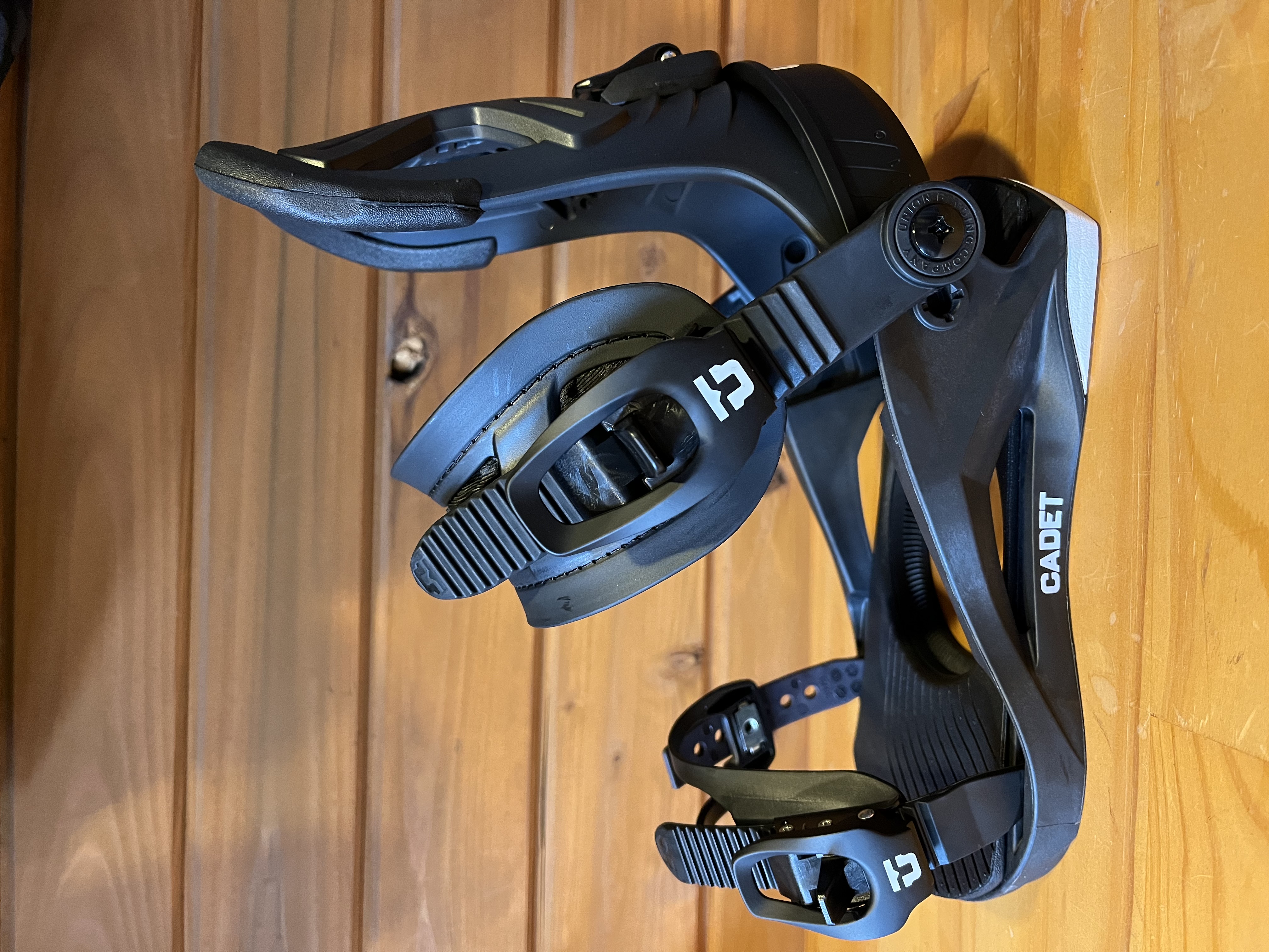 UNION BINDING CADET BLACK Sサイズ(21-23.5cm) ユニオン キッズ