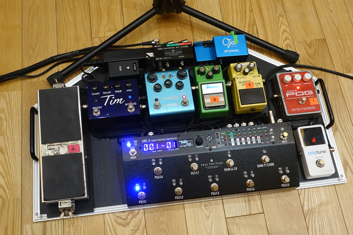 My Hair is Bad 椎木知仁氏ペダルボード紹介｜News ニュース｜Free The