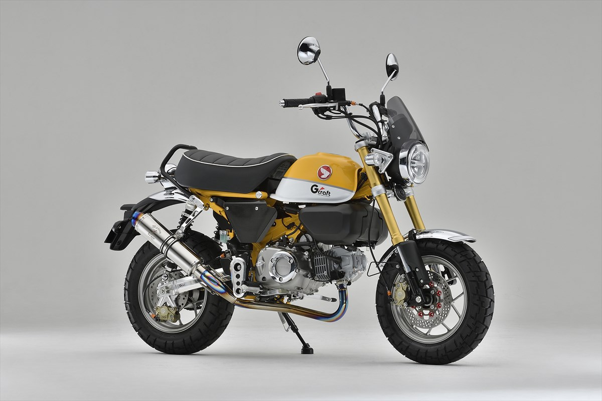 31287 モンキー125用サイドカバーマウントプレート | Gクラフト