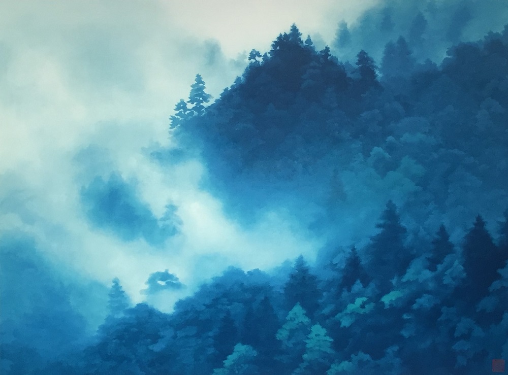 東山魁夷『雲立つ嶺』 - ギャラリーシーズ