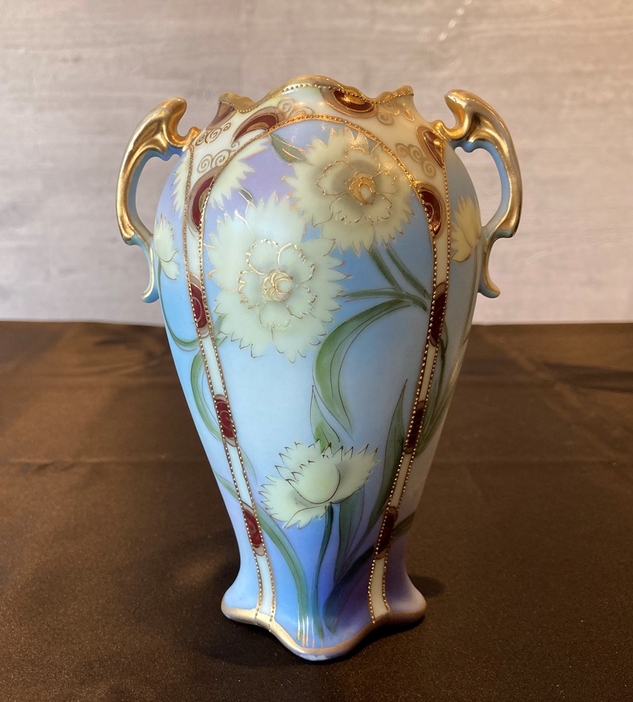 オールドノリタケ『花文飾壺』 - ギャラリーシーズ