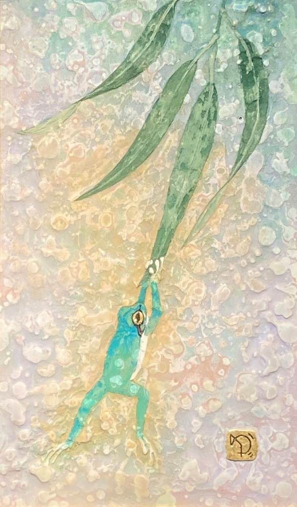 阿部穣『柳に蛙』 - ギャラリーシーズ