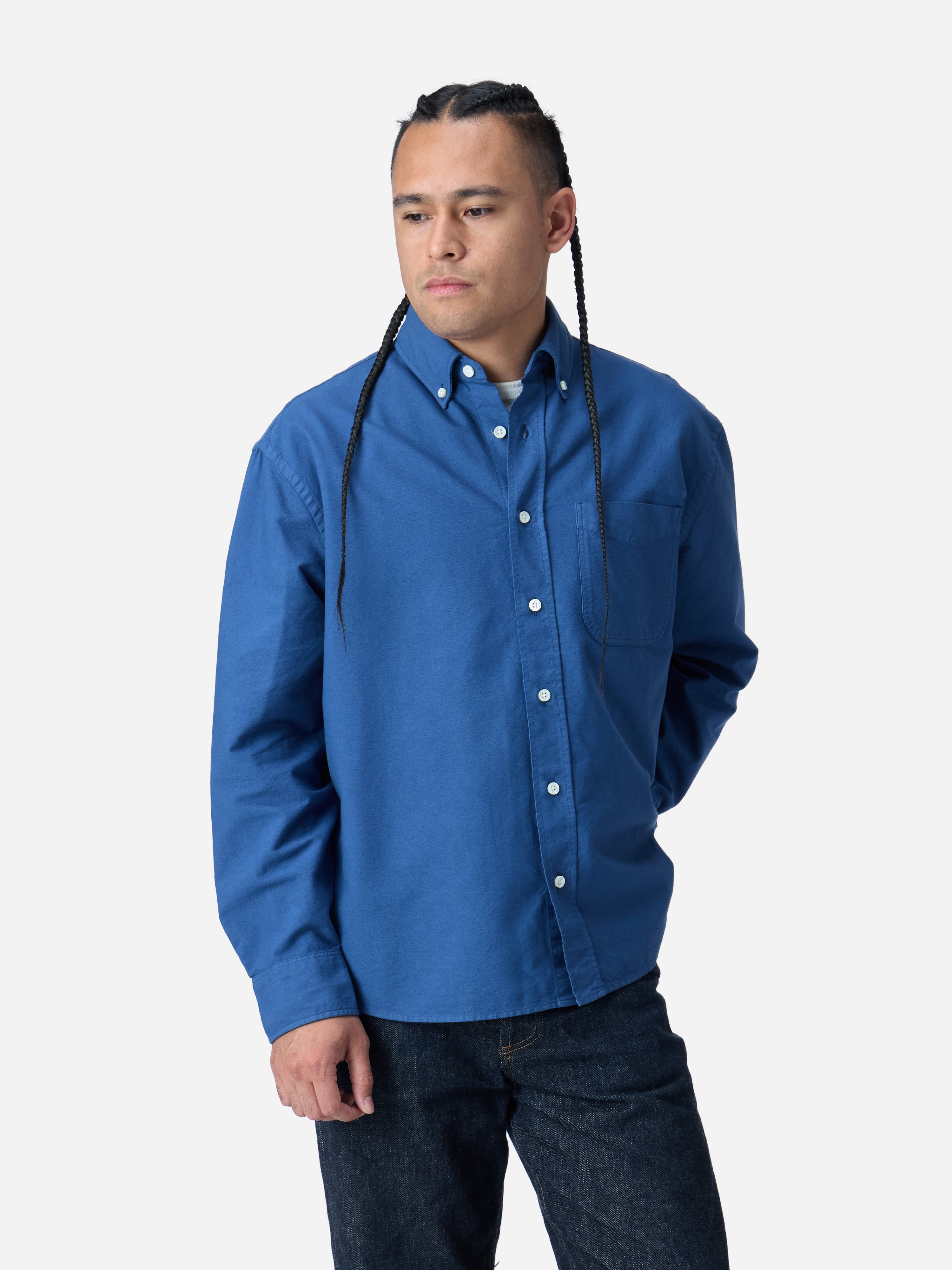 Big Oxford ~ Azure – 3sixteen