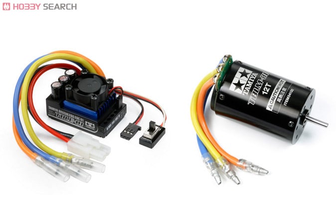 タミヤ ブラシレスモーター 01 12T・ESC 01 セット (ラジコン